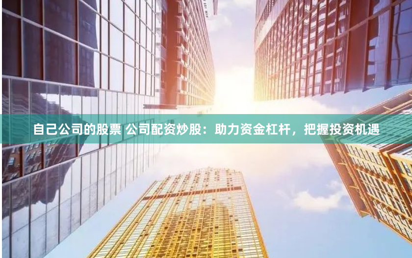 自己公司的股票 公司配资炒股：助力资金杠杆，把握投资机遇